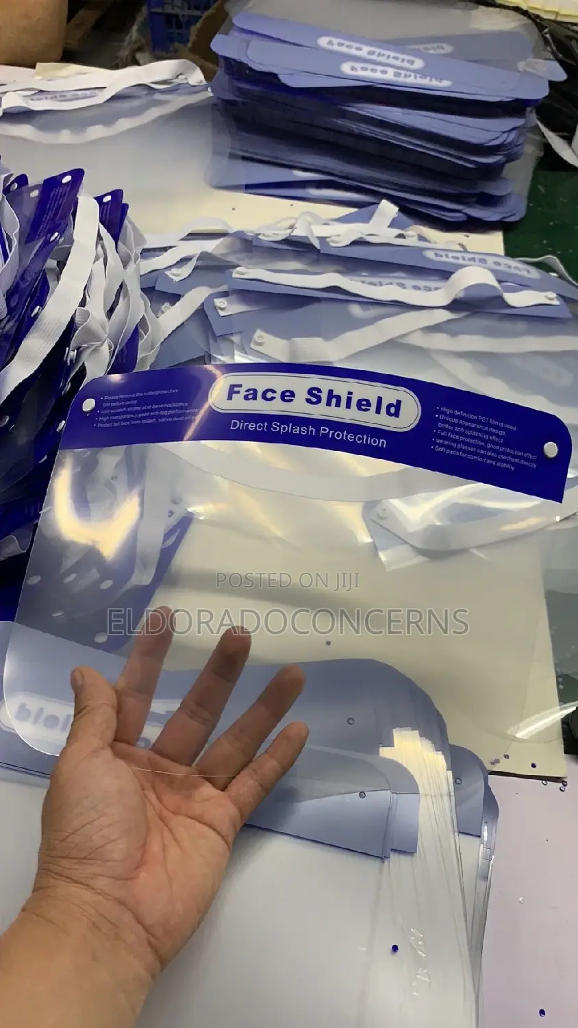 Reusable Anti Droplets Face Shield ( Bulk N Retail)