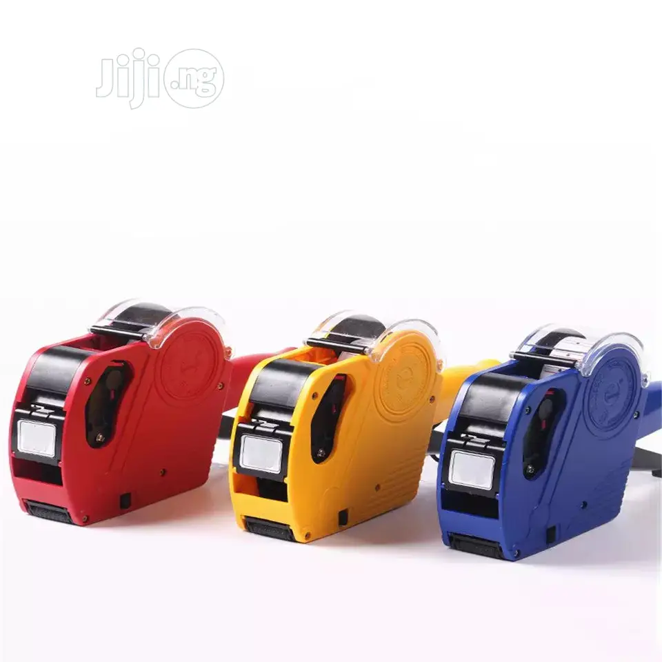 8 Digits Handheld Price Label Gun Plastic Tag Labeller Machi