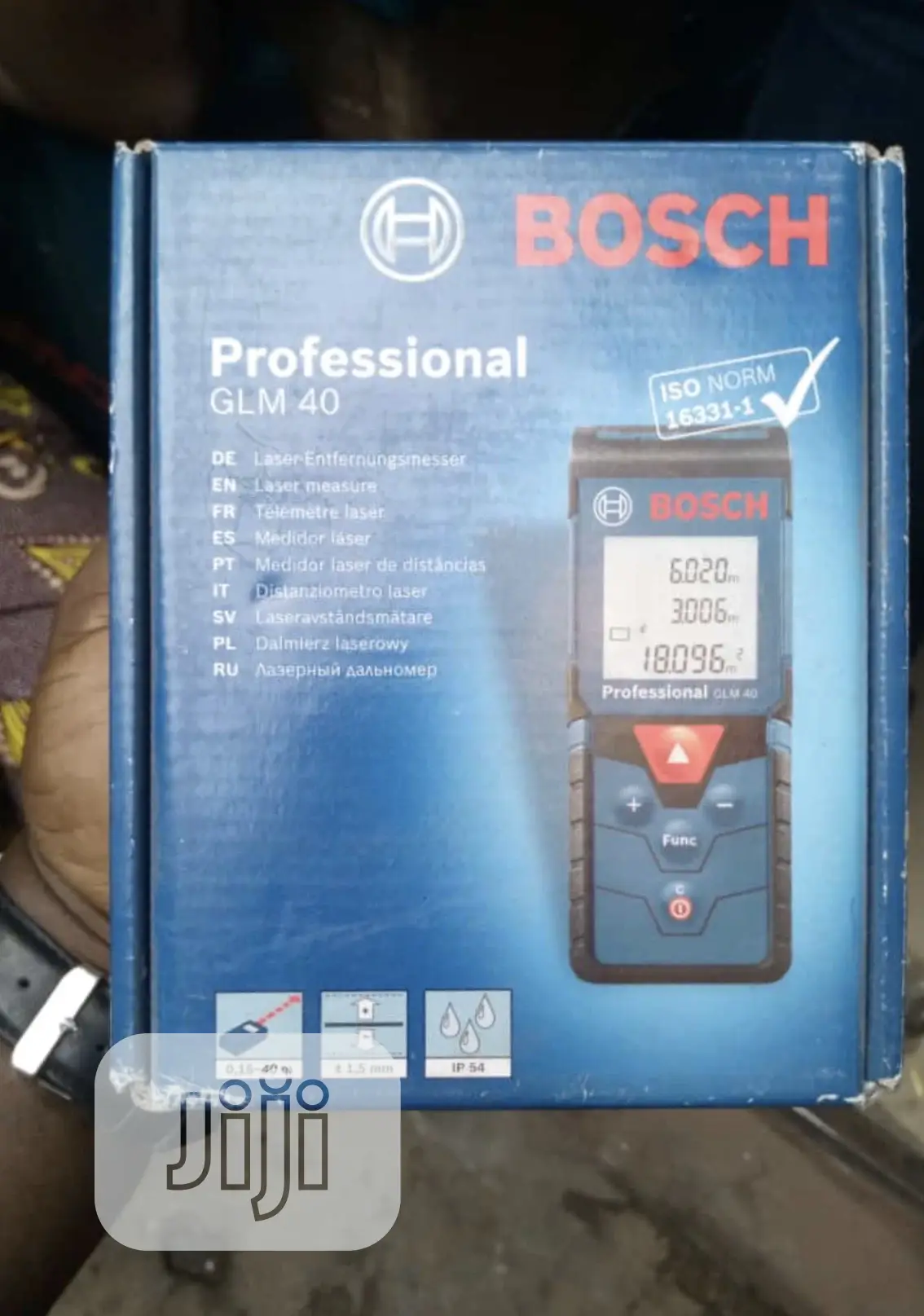 Bosch Laser Distance Measuring Tape GML 40 Professional
