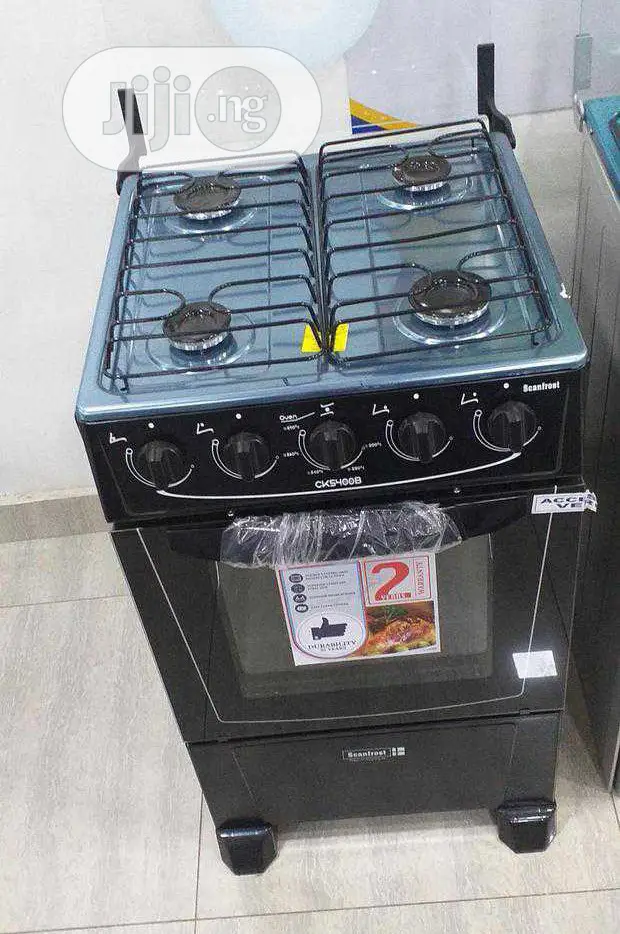 Scanfrost 4 Burner Gas Cooker With Oven