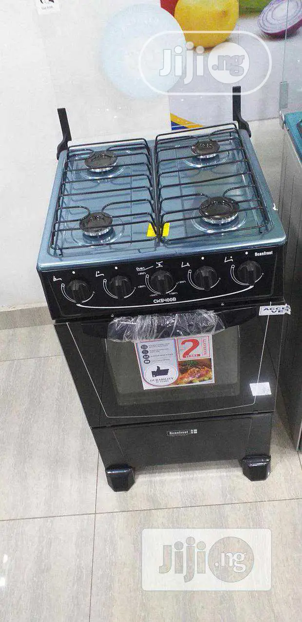 Scanfrost 4 Burner Gas Cooker With Oven