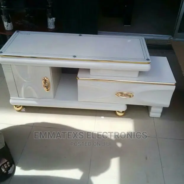 Television Shelves - White