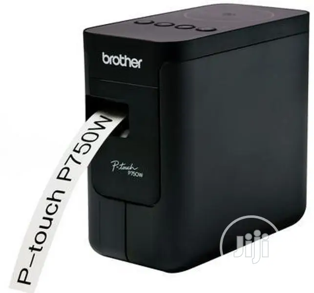 Brother Pt-P750w Desktop Label Printer With Wi-Fi