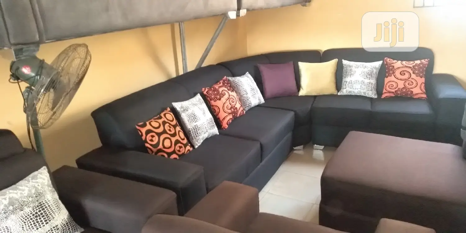 L Shape Fabric Chair