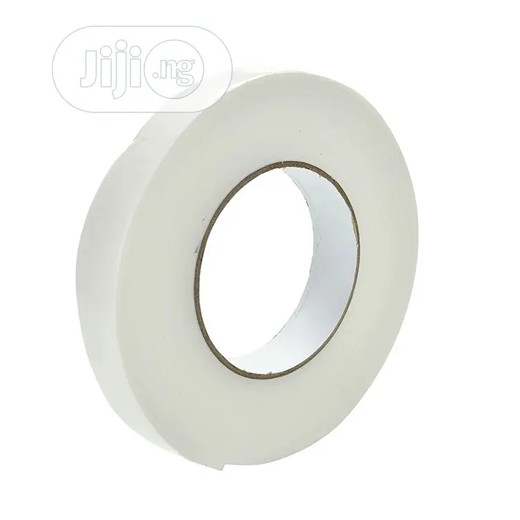 White Strong Double Sided Sticky Tape Foam Double Faced Sel
