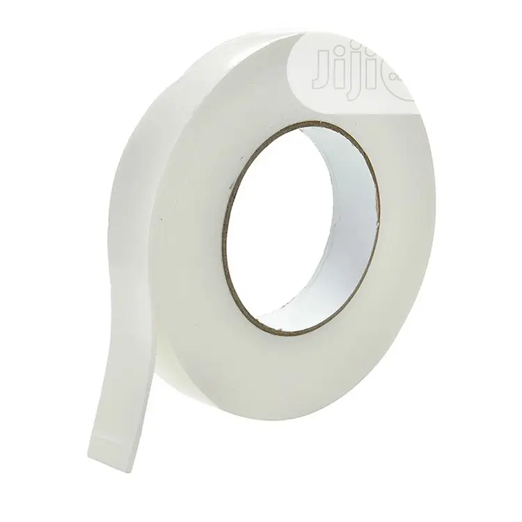 White Strong Double Sided Sticky Tape Foam Double Faced Sel