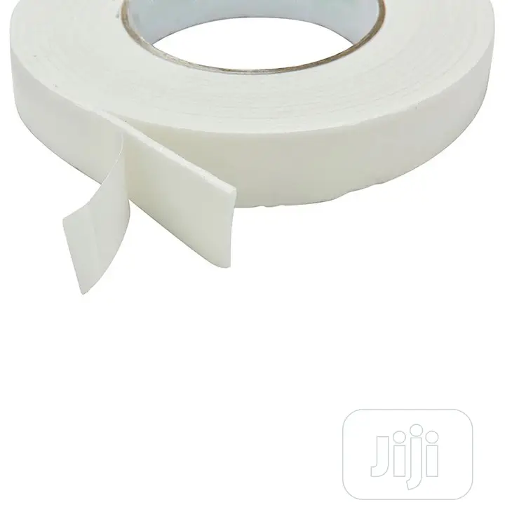 White Strong Double Sided Sticky Tape Foam Double Faced Sel