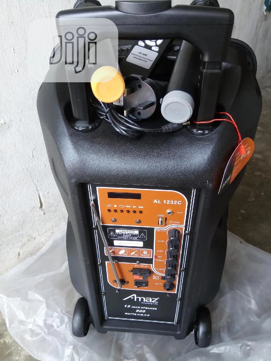 Wireless Rechargable Public Address System With Mics