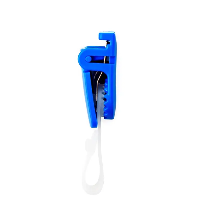 100pcs Candy Clips for Id Card Holder, 360 Degree Rotation A