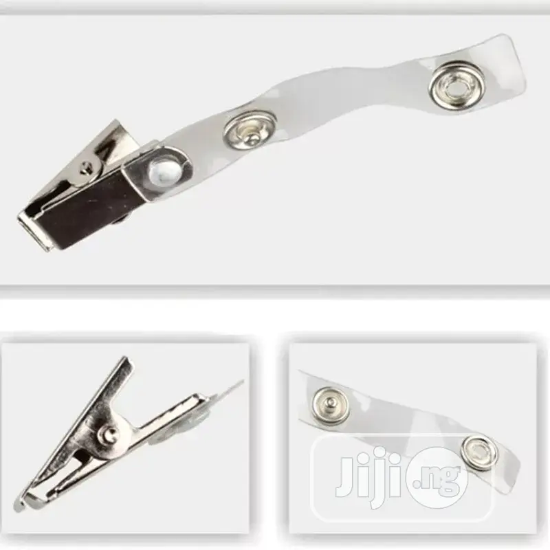 100pcs Retractable Reel Recoil ID Badge Lanyard