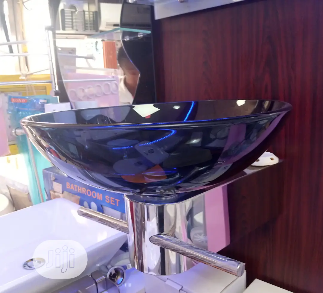 Glass Basin Hanging Gray G12