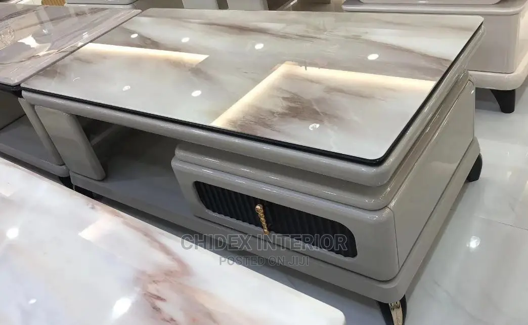 Quality Glass Top Center Table.