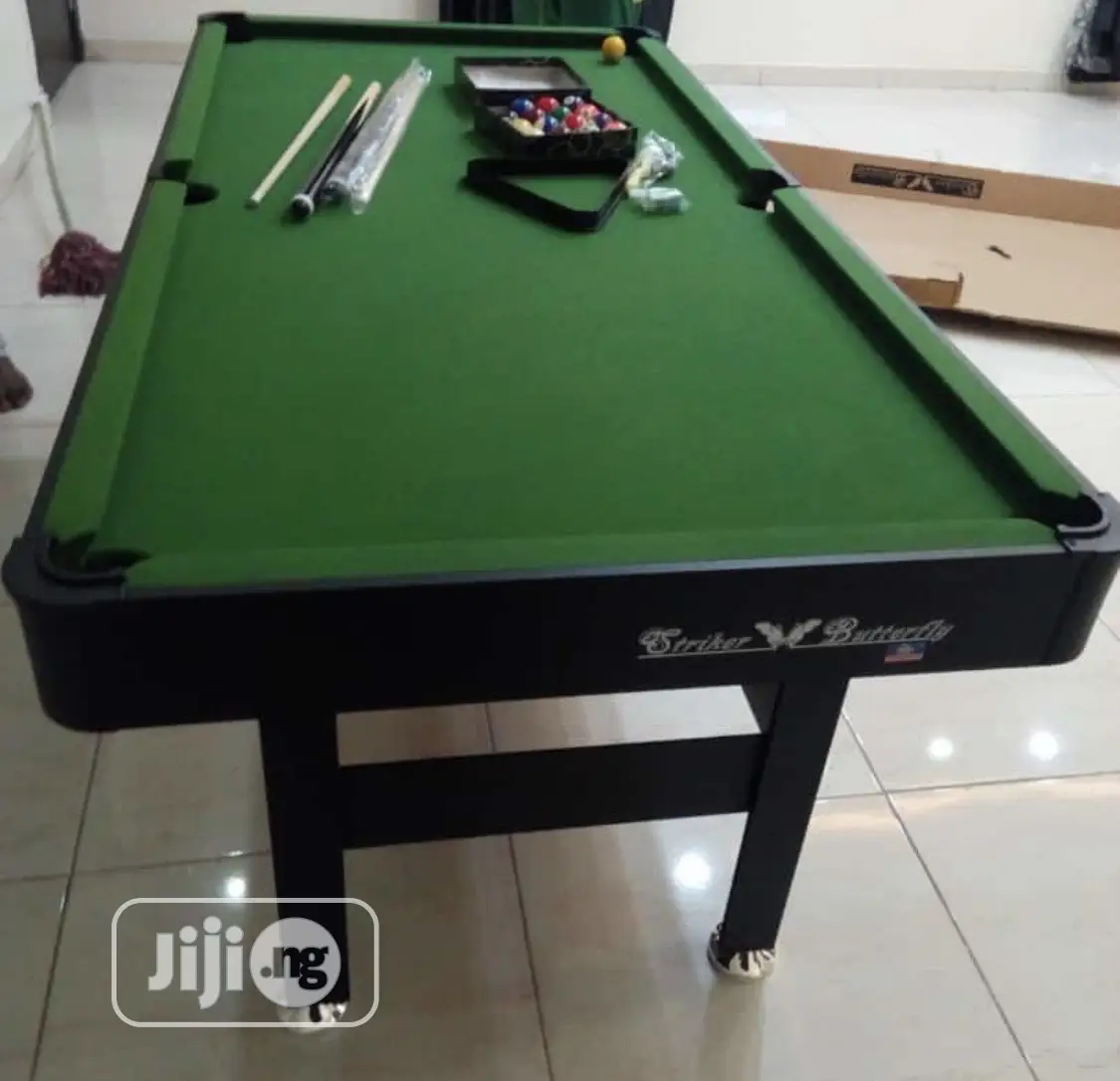 6feet Snooker Pool Table Striker Butterfly