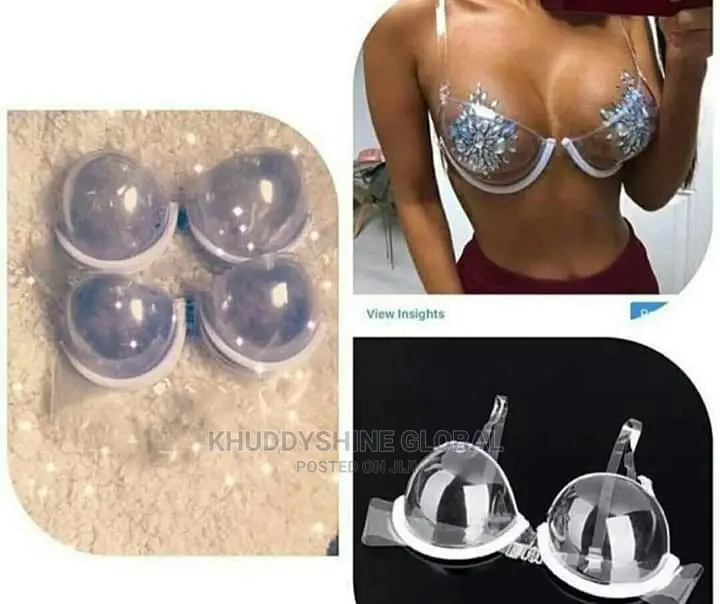 Transparent Cup Bra