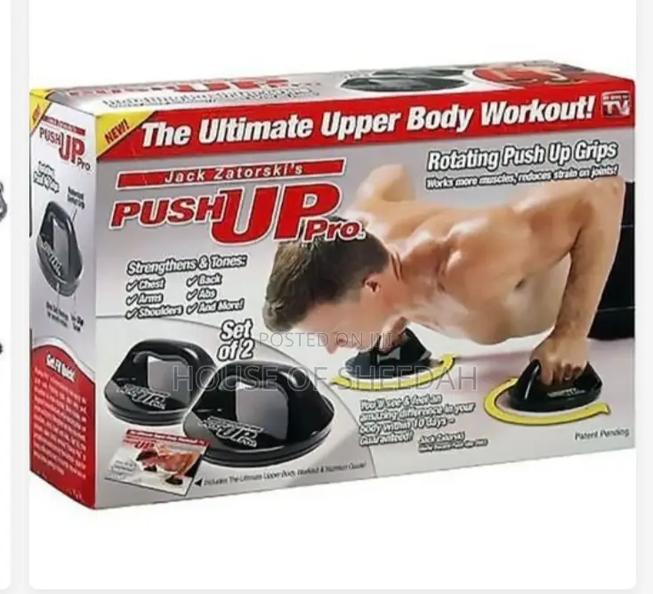 Smart Push Up Pro Upper Body Workout Grips For Exercise