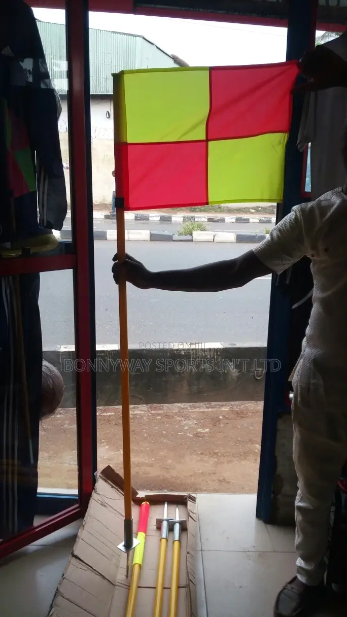 Corner Flag @ BONNYWAY Sports Int'l Ltd Ikeja Lagos