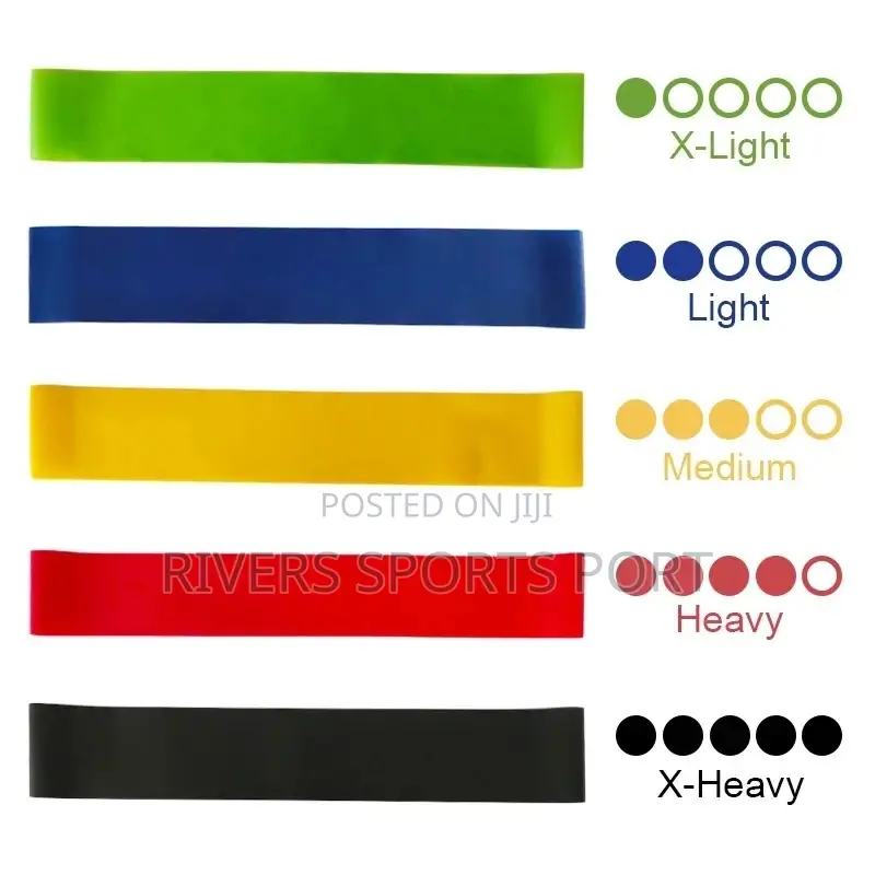 5 in 1 Resistance Bands Set Elastic Band for Fitness