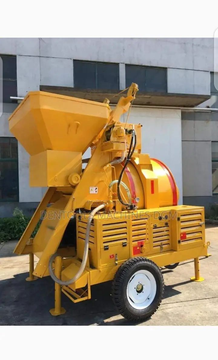 Self Loader Reverse Drum Concrete Mixer