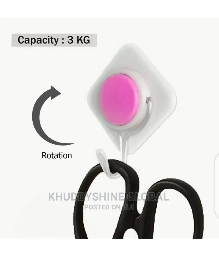 Pack Of -multipurpose Adhesive Hooks For Walls