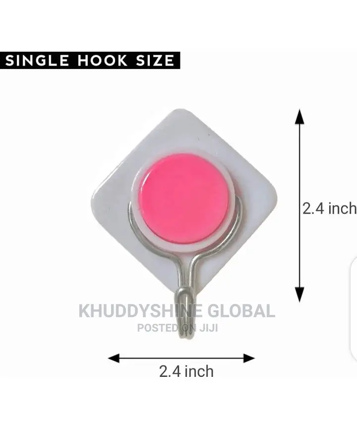 Pack Of -multipurpose Adhesive Hooks For Walls
