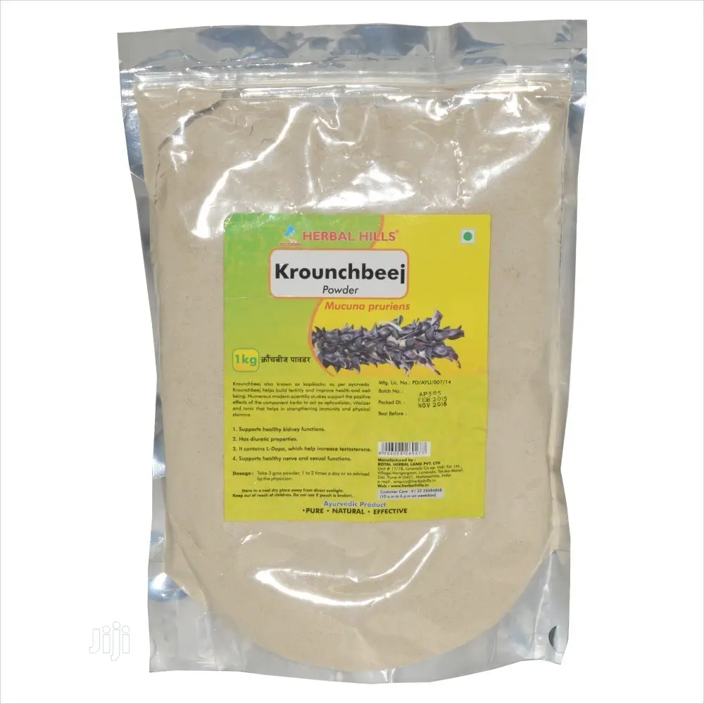 Kounchbeej Powder Known as Mucuna Pruriens Men Health 250g