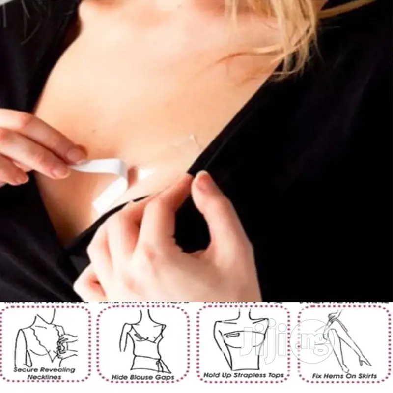 Transparent Adhesive Double Side Cloth/Breast/Boob/Body Tape