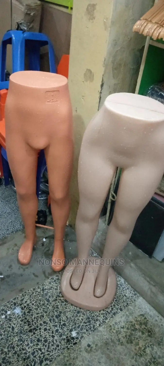 Male/Female Plastic Waist Half Body Mannequins