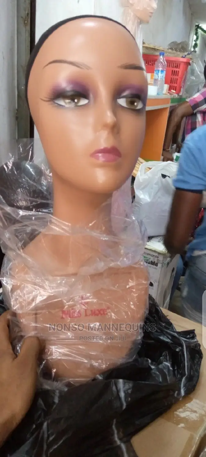 Miss Lucee Mannequin Head Display