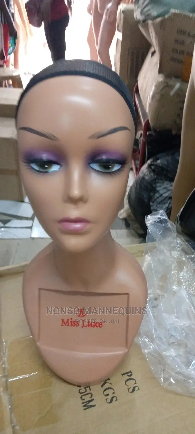 Plastic Display Head Mannequins