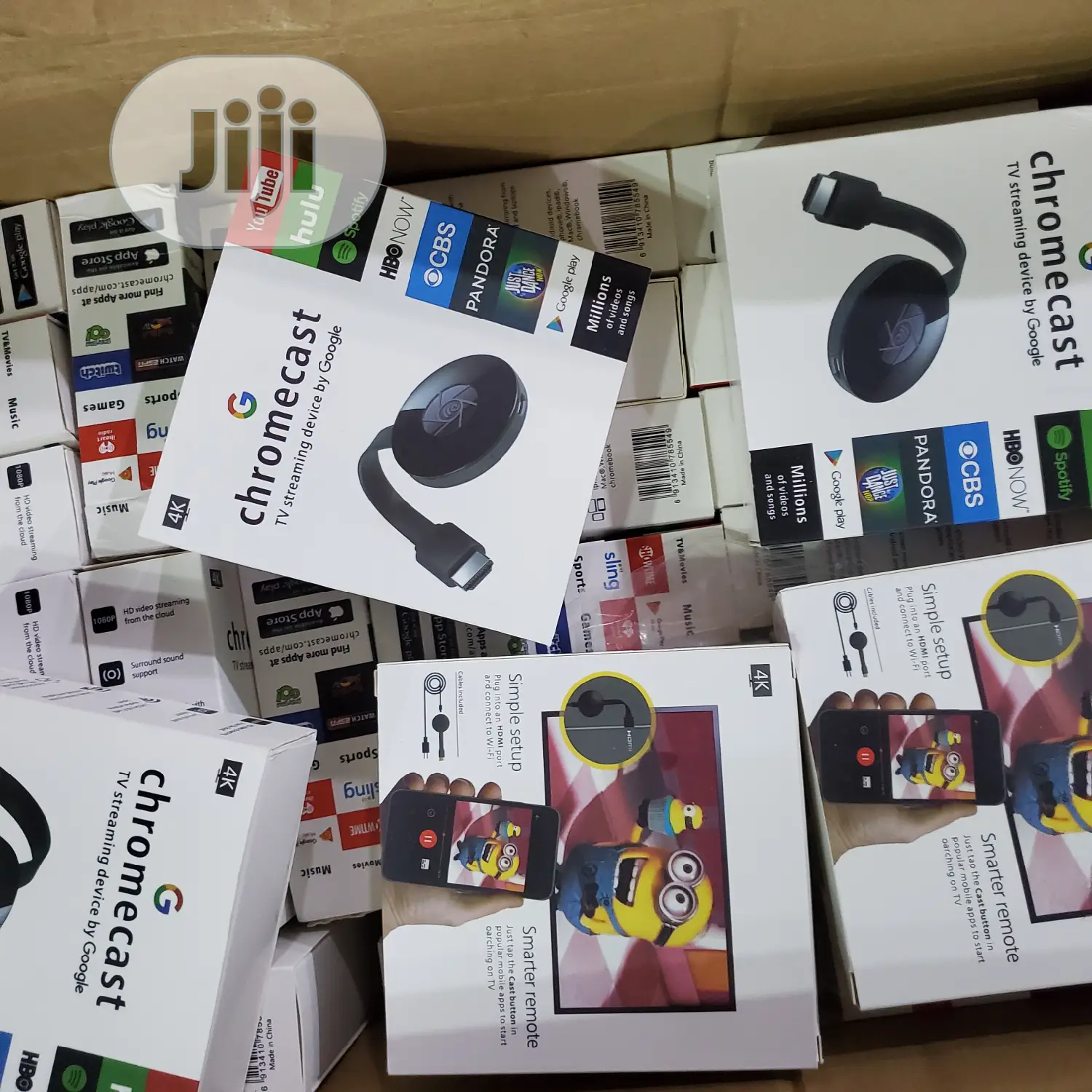 Chromecast Tv Streaming Device Hdmi Dongle