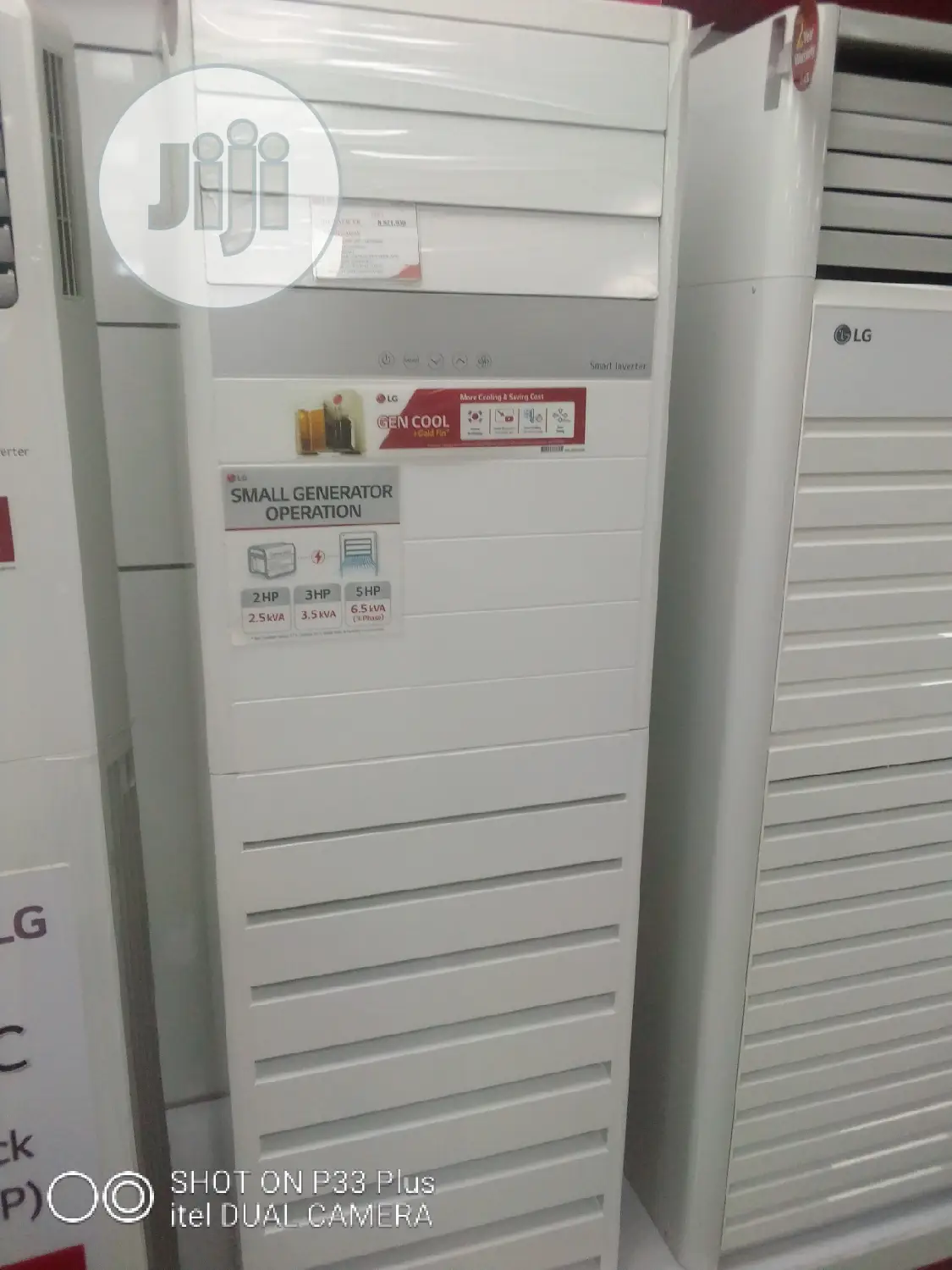 LG 3HP Inverter Standing AC+Installation Kit-fs 3HP INVERTER