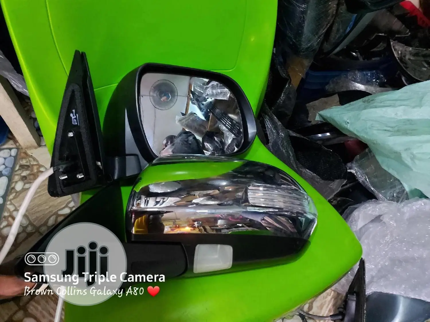 Side Mirror Highlander Which Pointer Stainless Chrome