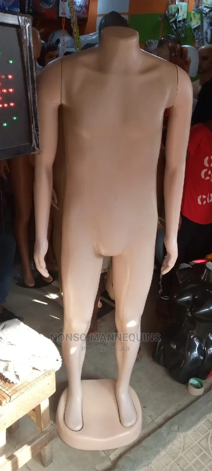 Headless Male Plastic Display Mannequin