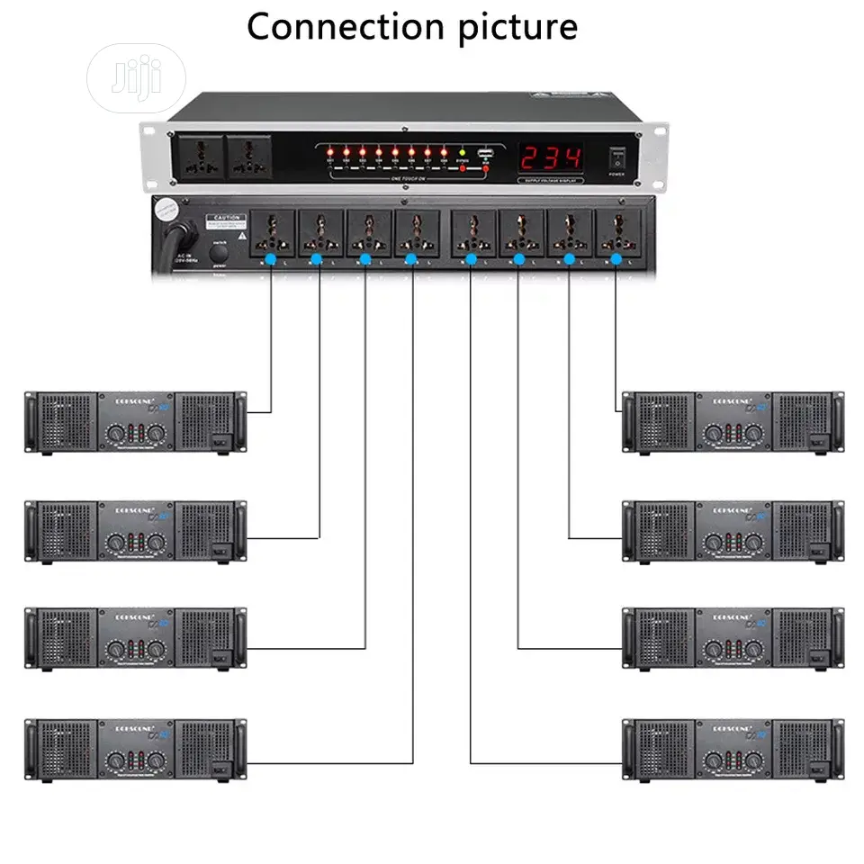 8 Channels Power Sequence