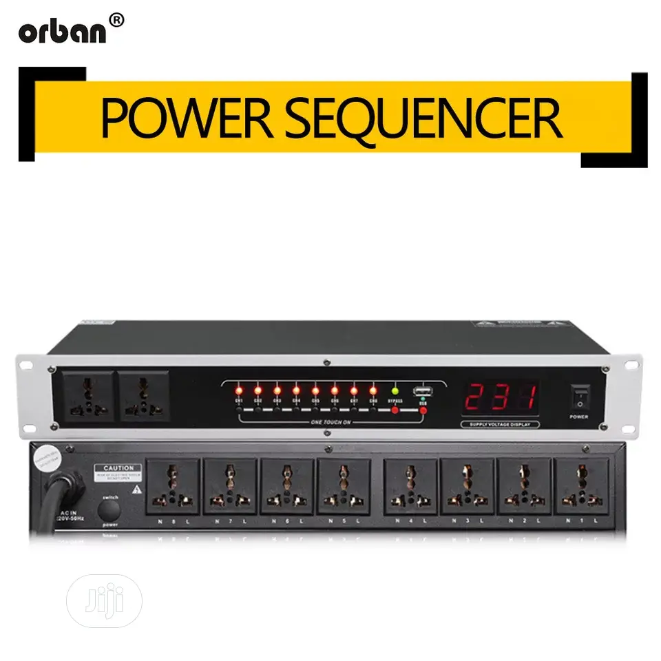 8 Channels Power Sequence