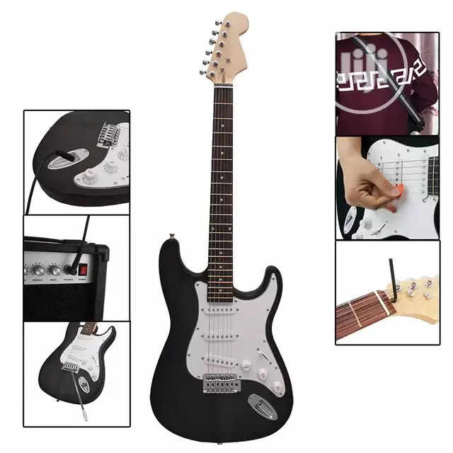 Pro Electric Lead Guitar With Accessories