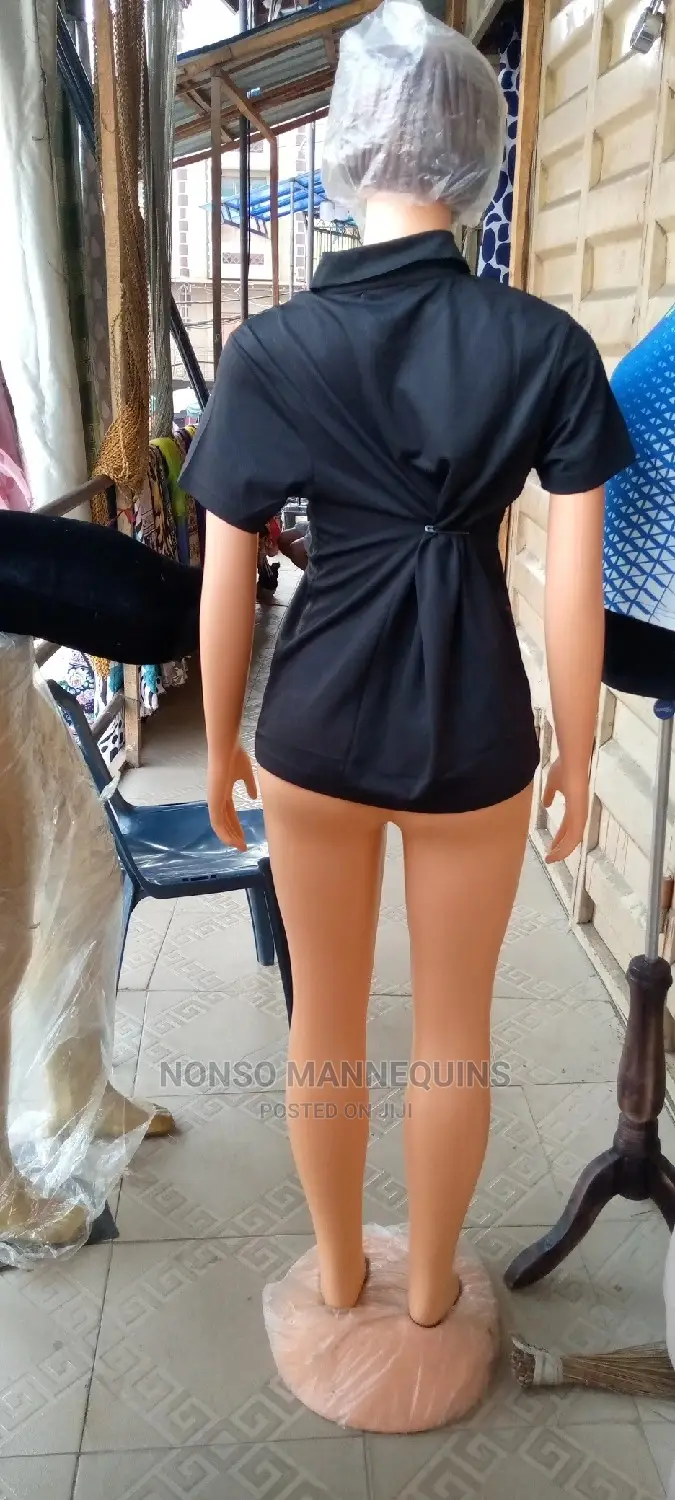 Female Plastic Detachable Head Mannequin Display