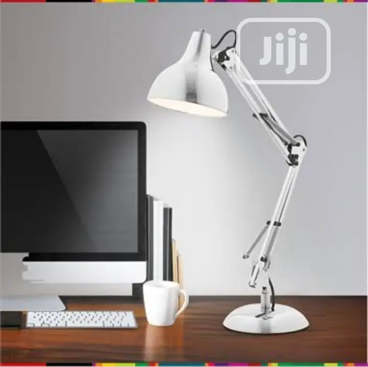 Colours Steel Swing Arms Desktop Reading Table Lamp