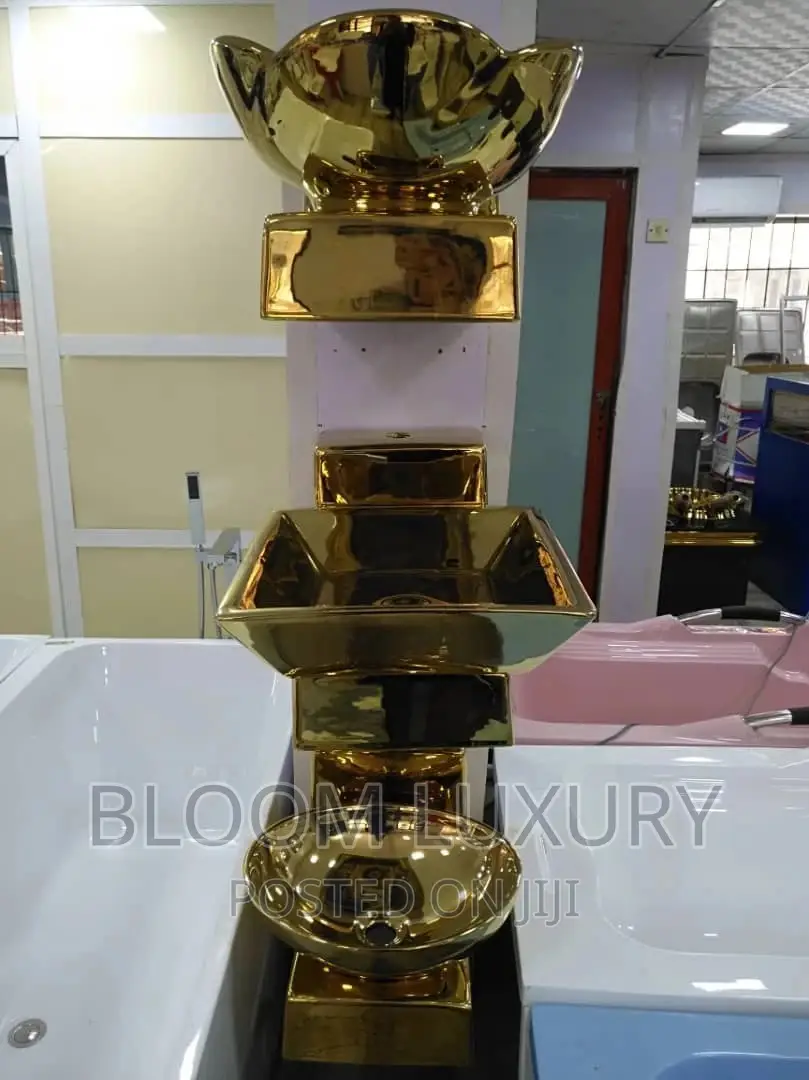 Golden Wash Hand Basin