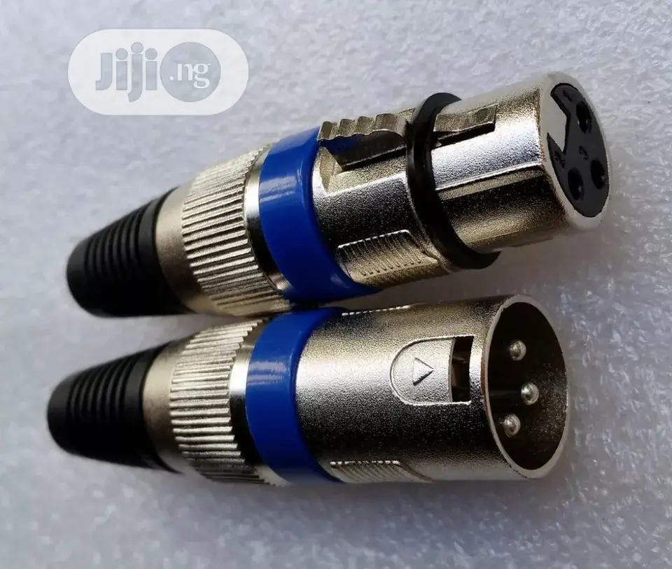 10 Pics Of XLR Connectors Male And Female