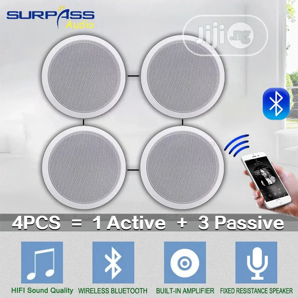 Bluetooth 4 In 1 Ceiling Speaker With Loud Sound Production