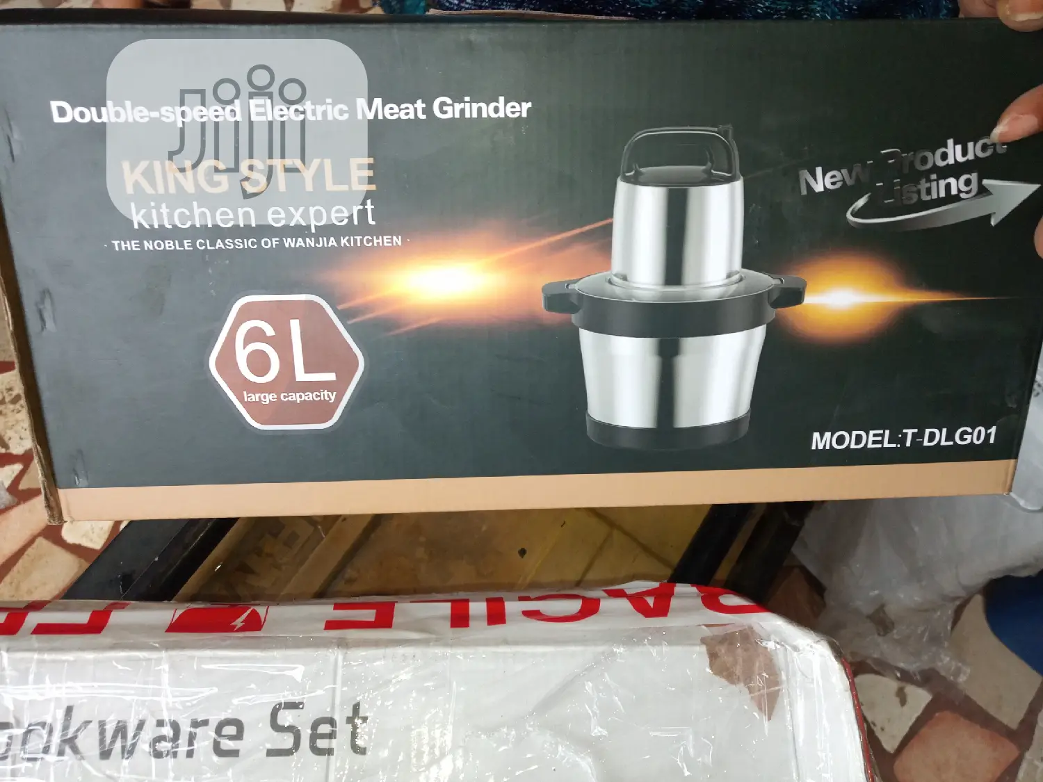 King's Style Yam Pounder and Grinder,1000watts,Double Blade