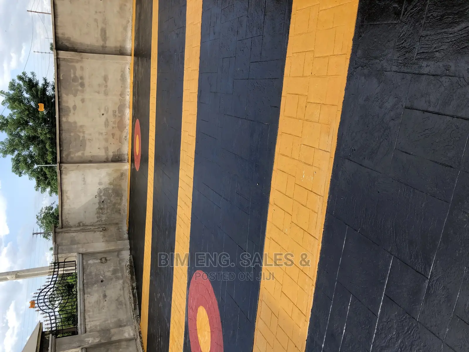 Concrete Stamped Floor, Polishing, Hardner, Color, Release