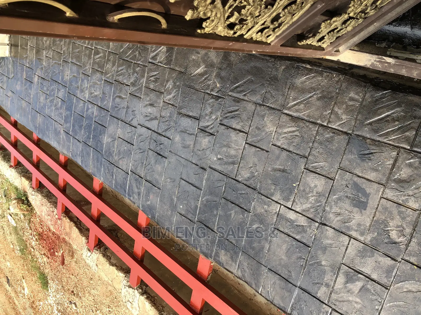 Concrete Stamped Floor, Polishing, Hardner, Color, Release