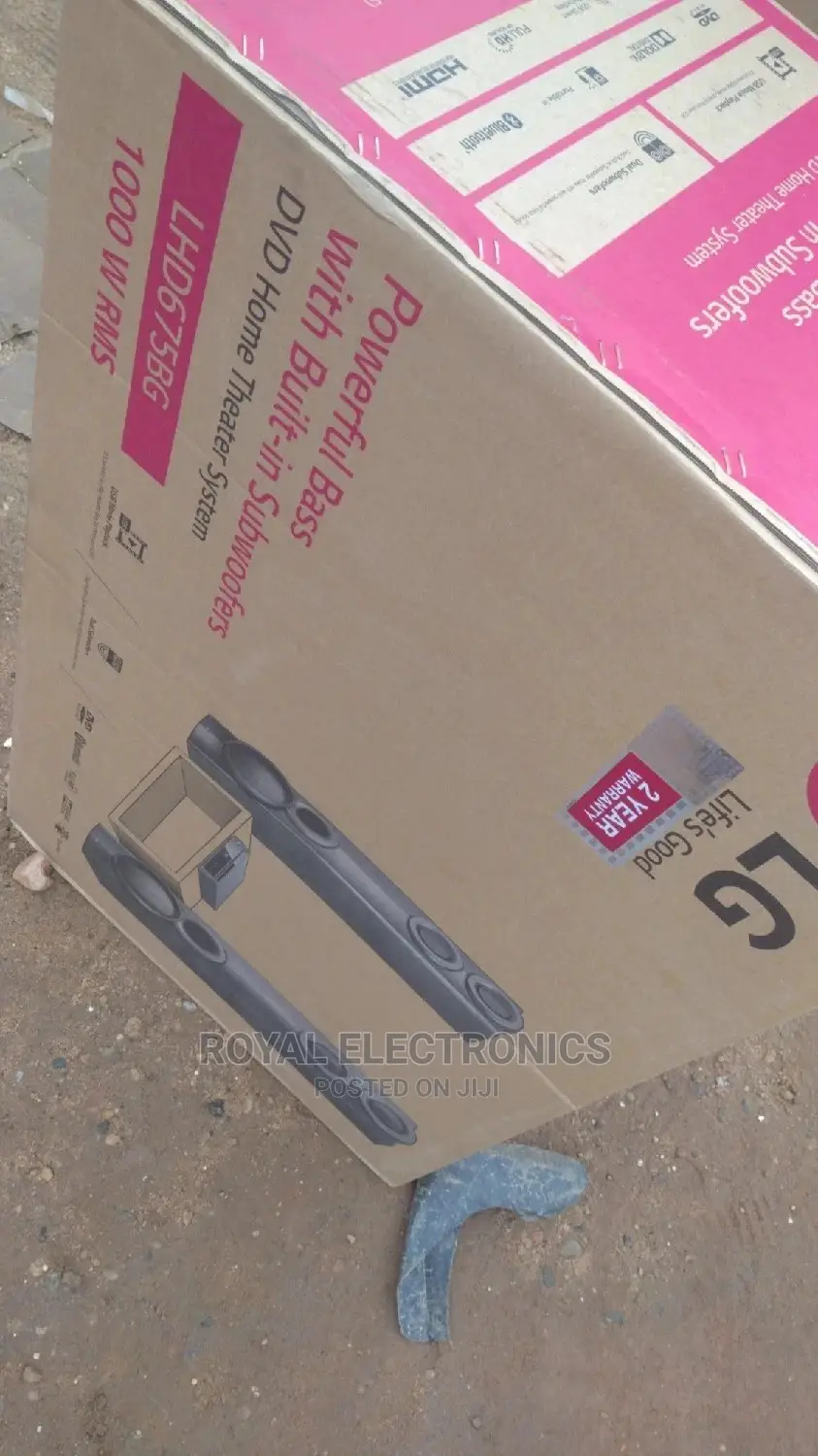 Brand New Lg Body Guard Hometheater 1000watt With Blutooth