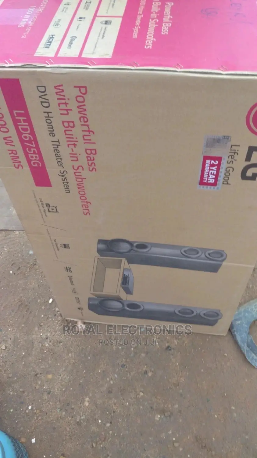 Brand New Lg Body Guard Hometheater 1000watt With Bluetooth