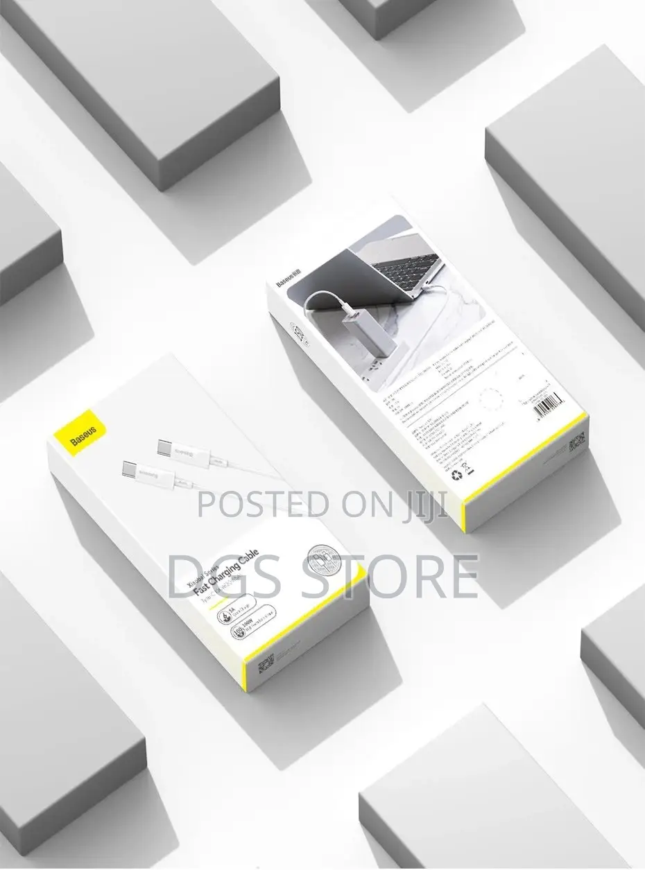 Baseus Xiaobai Series Fast Charging Cable Type C 100w 20v/5a