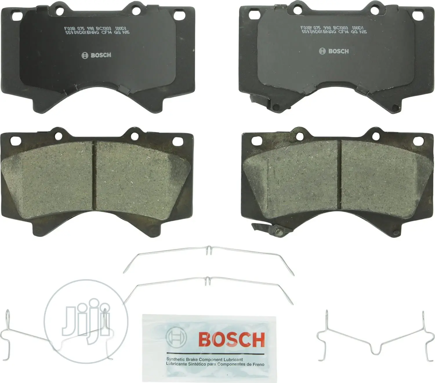 Genuine Toyota Lexus Bosch 1303 Quietcast Ceramic Brakepads