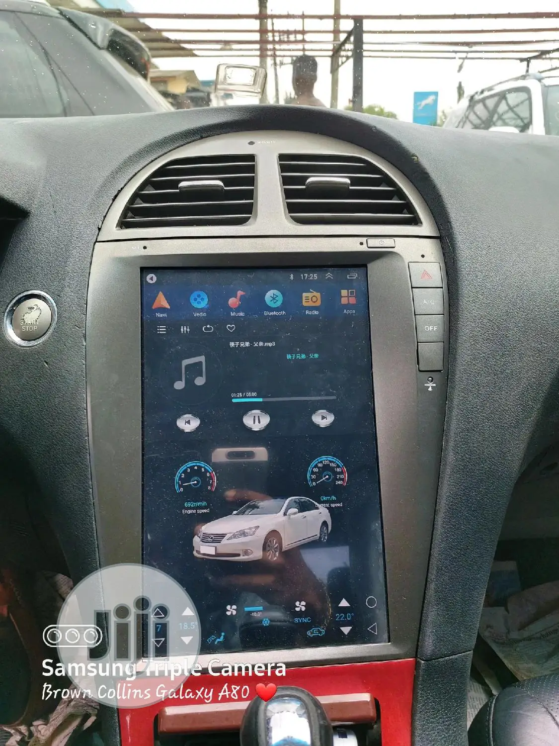 Es350 Tesla Screen 2008