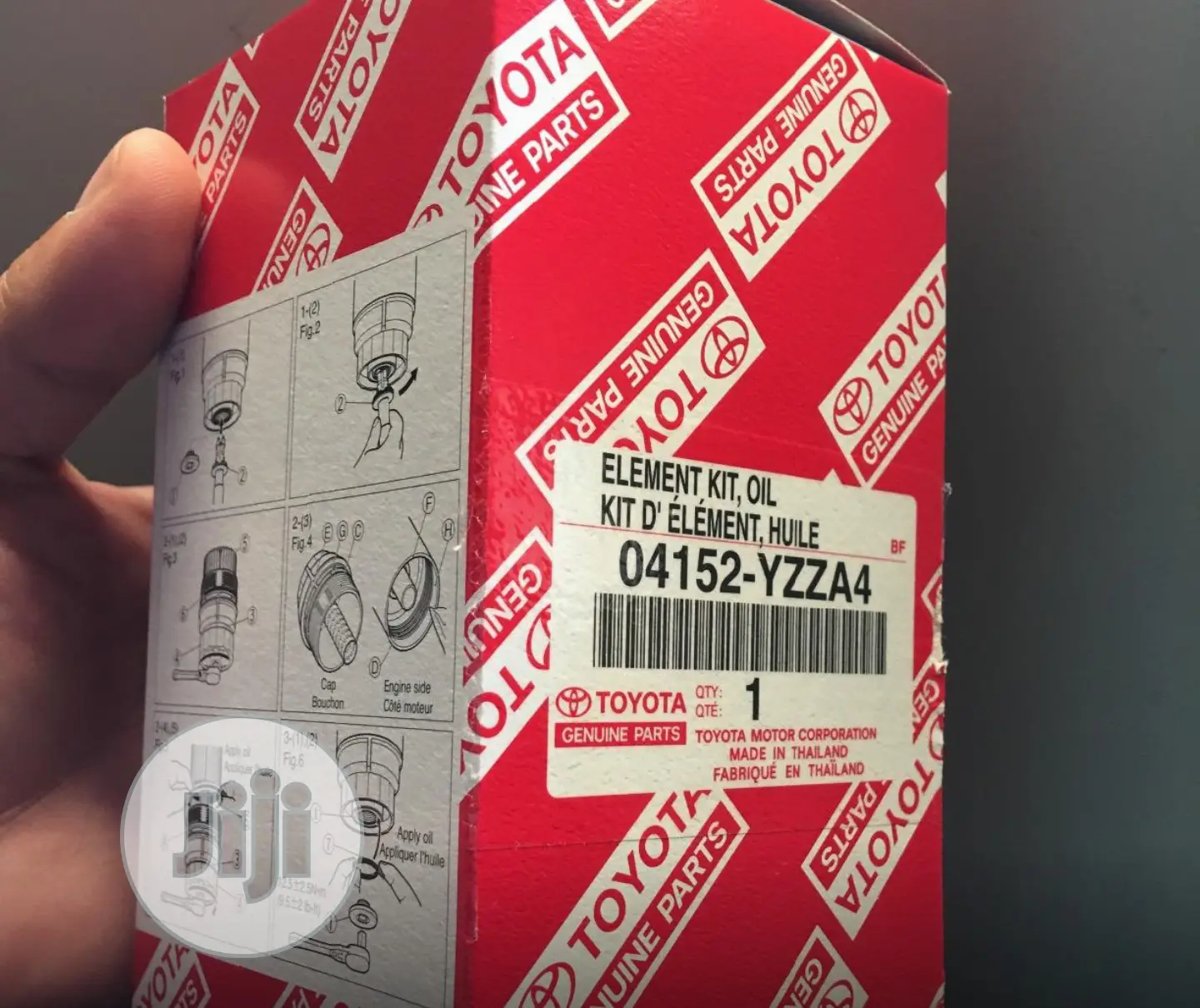 Toyota Genuine Parts 04152-Yzza4 Replaceable Oil Filter